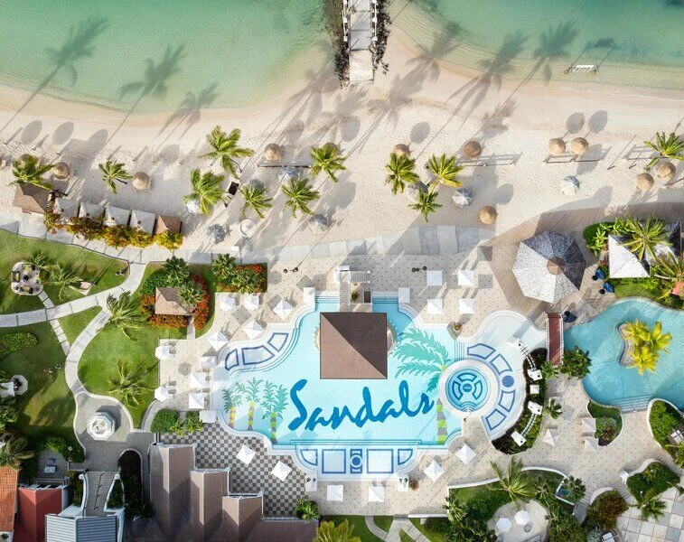 Hôtel Sandals Grande St. Lucian 5* Adult Only +18 - À table, sans compter