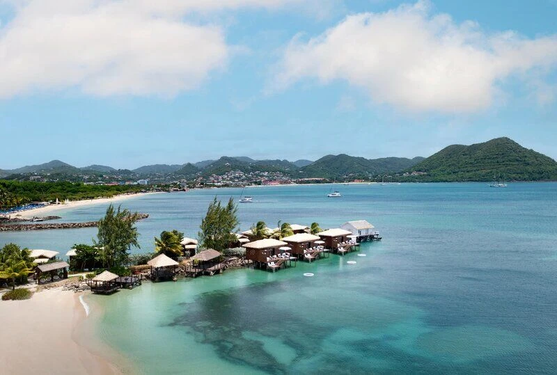 Hôtel Sandals Grande St. Lucian 5* Adult Only +18 - Le soir, l'ambiance monte