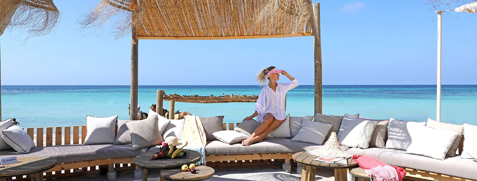 La plage du Hôtel Seabel Rym Beach